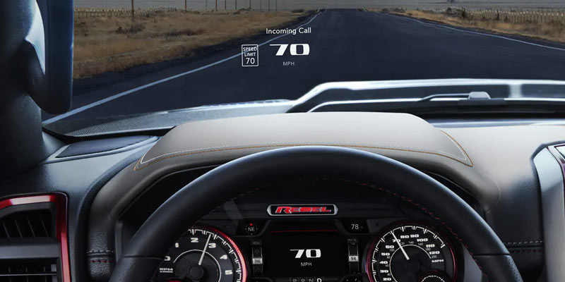 2022 Dodge Ram Rebel dash