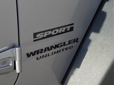 2016 Jeep Wrangler Unlimited Sport