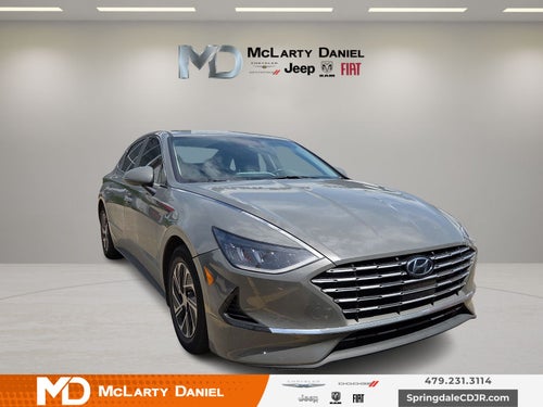 2021 Hyundai Sonata Hybrid Blue