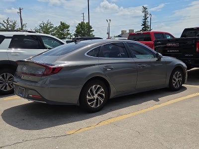 2021 Hyundai Sonata Hybrid Blue