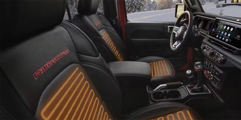 2025 Jeep Wrangler interior | McLarty Daniel Chrysler Dodge Jeep Ram Fiat in Springdale AR