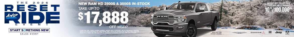 2025 RAM 2500 & 3500