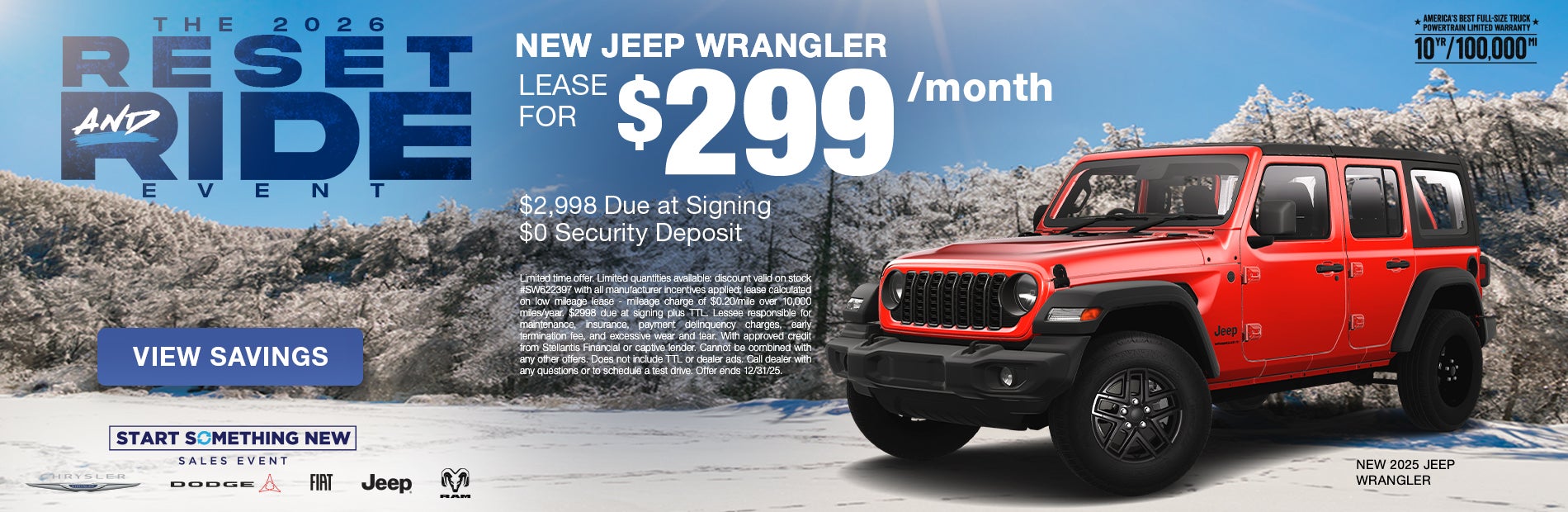 New Jeep Wrangler