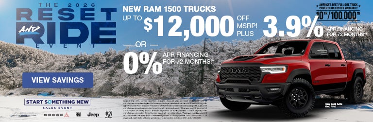 New Ram 1500 Trucks