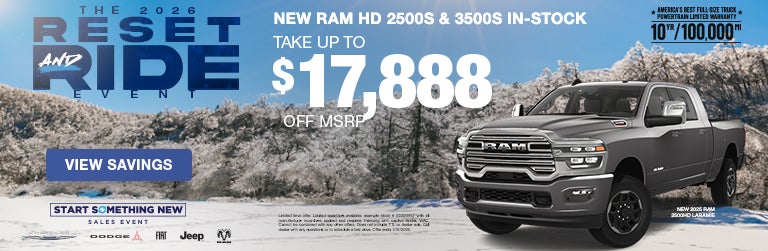 New Ram HD 2055S & 3500S