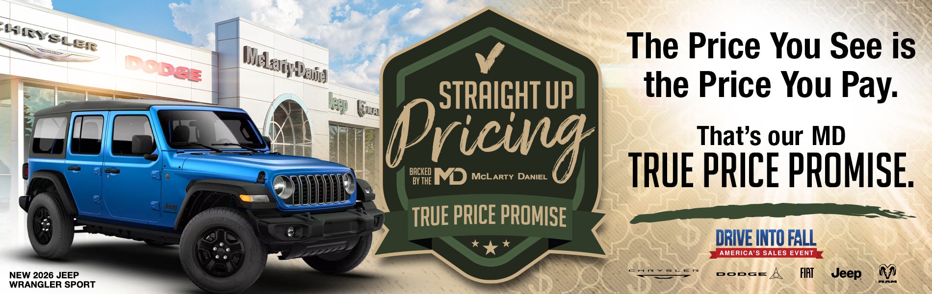 New 2026 Jeep Wrangler Sport