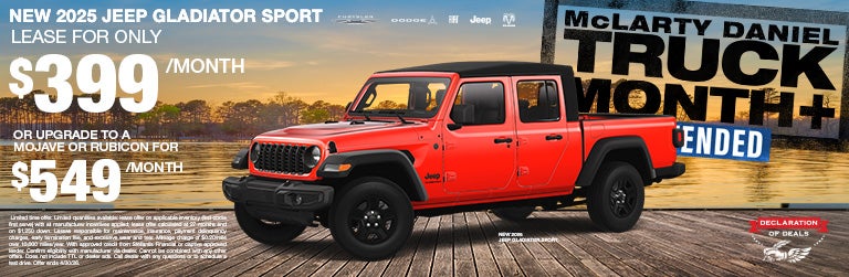 2025 Jeep Gladiator