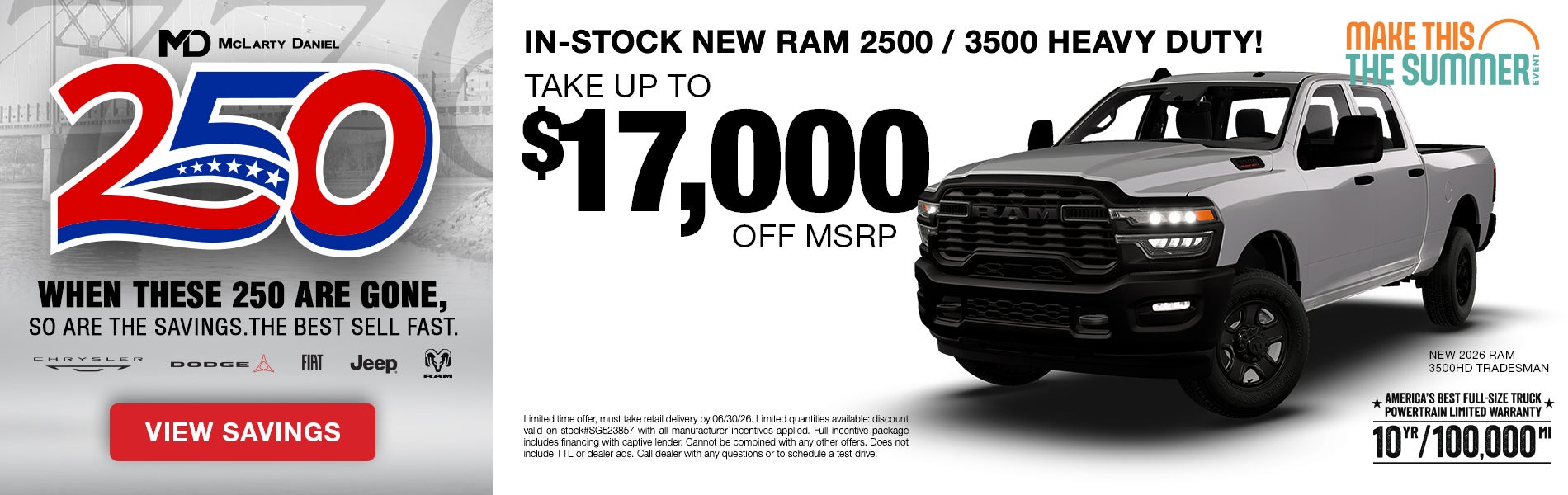 New In-Stock Ram 2500/3500 Heavy Duty