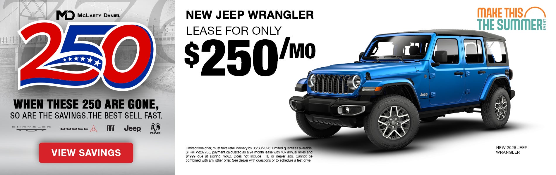 New Jeep Wrangler