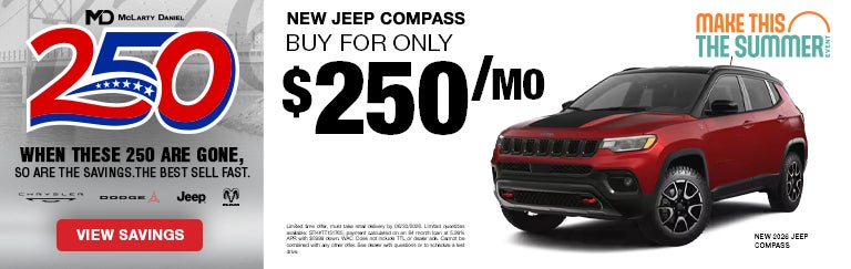 New Jeep Compass Models
