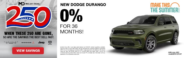 New Dodge Durango