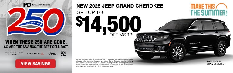 New 2025 Jeep Grand Cherokee
