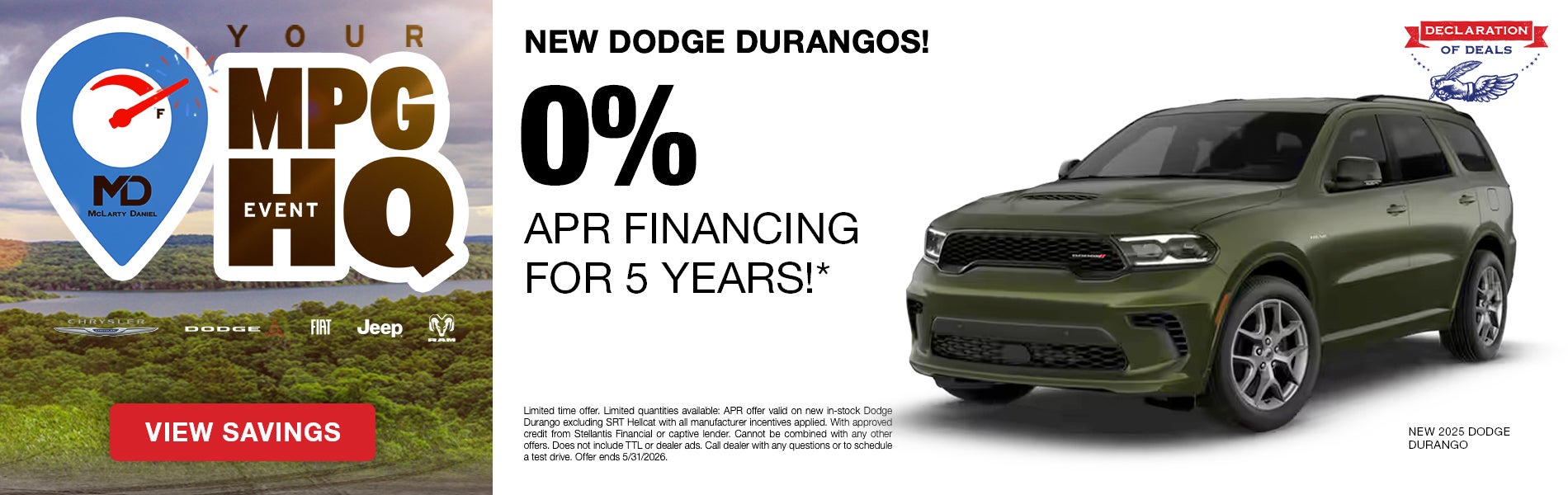New Dodge Durango models