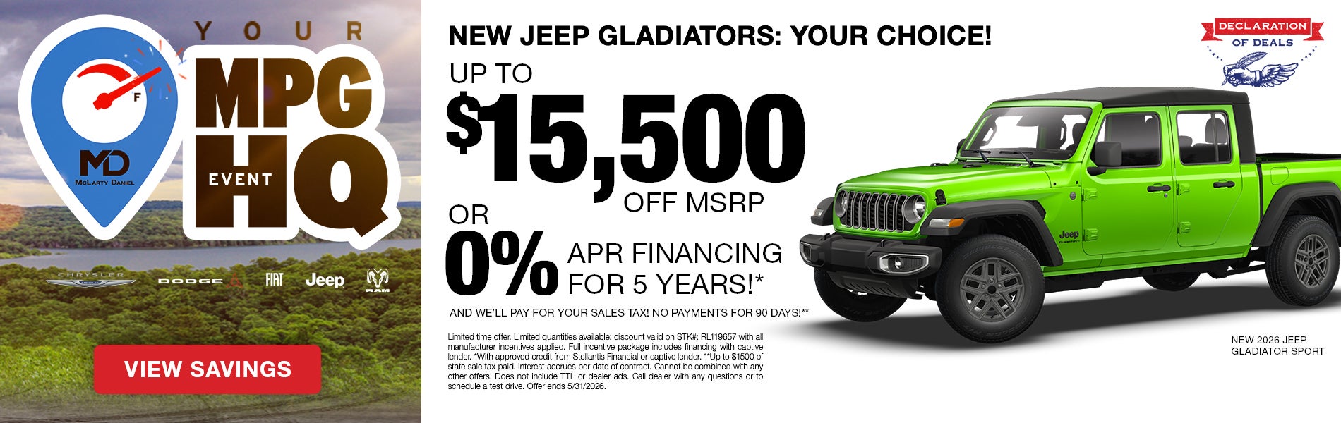 New Jeep Gladiator