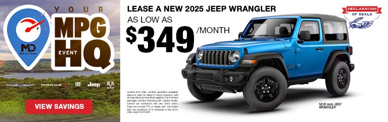New Jeep Wrangler