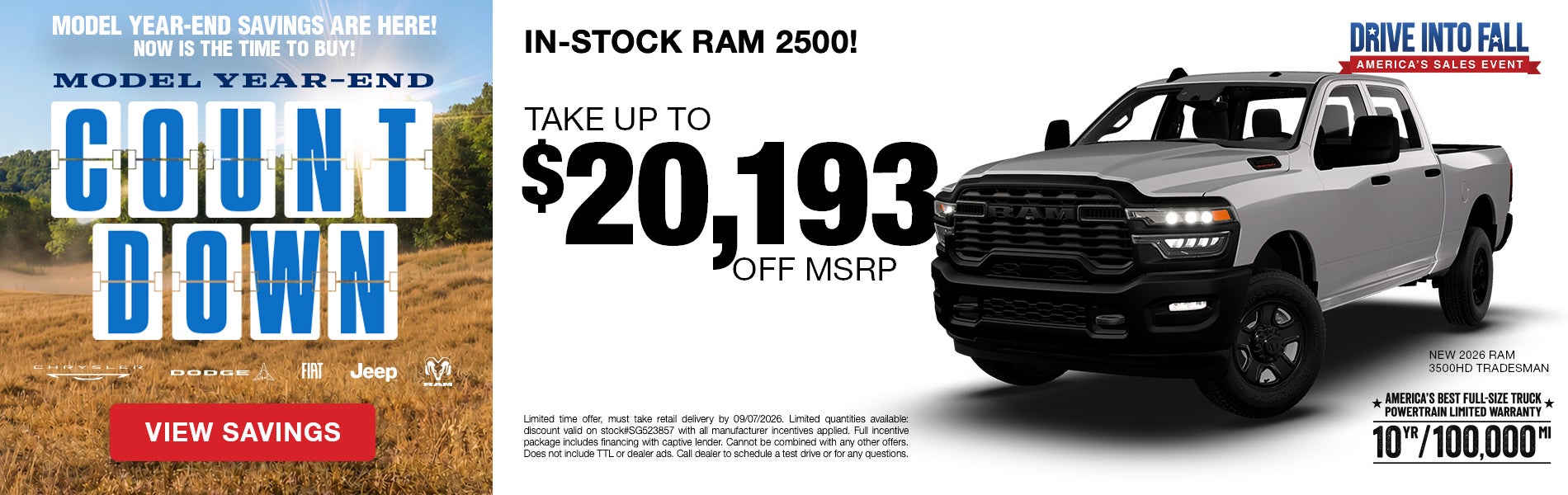 New RAM 2500