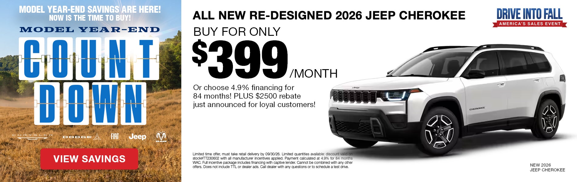 New Jeep Cherokee