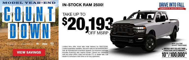 New RAM 2500