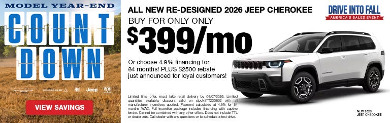 New Jeep Cherokee