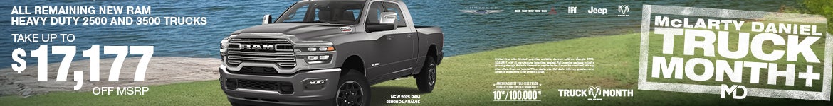 2025 RAM 2500 & 3500